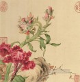 Lang shining birds and flowers old China ink Giuseppe Castiglione